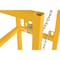 Vestil Yellow Powder Coated Steel Cylinder Barricade Rack Single Cylinder CYL-FMSR-1 - alternate 9